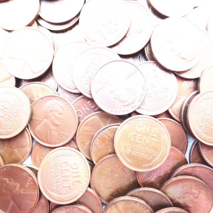 US A Set Of(1909-1960)PSD 150pcs Lincoln Penny Cent 100% Copper Copy Coin