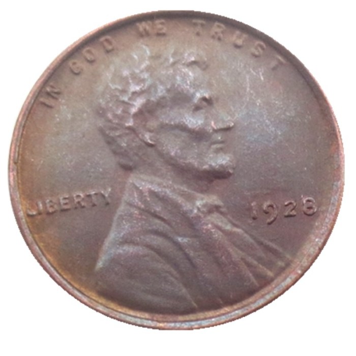 US 1928-P-S-D Lincoln Penny Cent 100% Copper Copy Coin