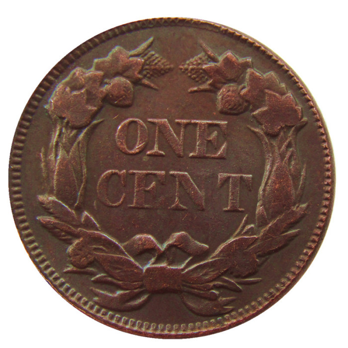 US 1856 Flying Eagle Cent Copy Decorate Coin