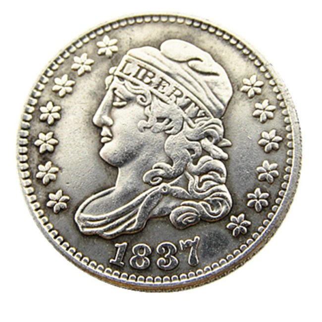 USA 1837 Capped Bust Dime Copy Coins