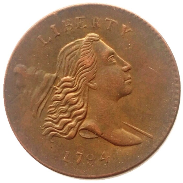 US 1794 Liberty Cap Half Cent Copy Coin