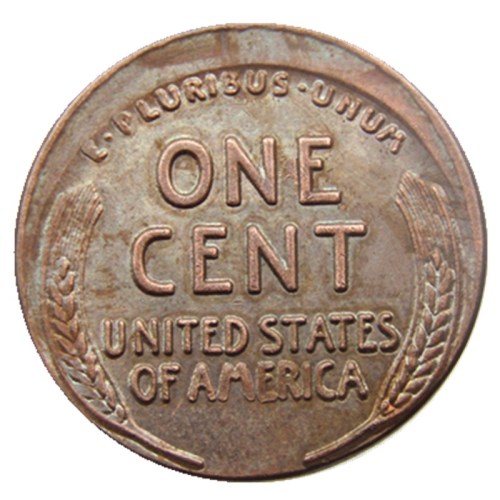 US Wheat Lincoln Cent Different 1946S Error with An Off Center Rare Copy Coins
