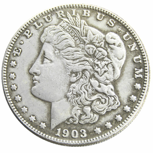 US 1903O Morgan Dollar Silver Plated Copy Coin