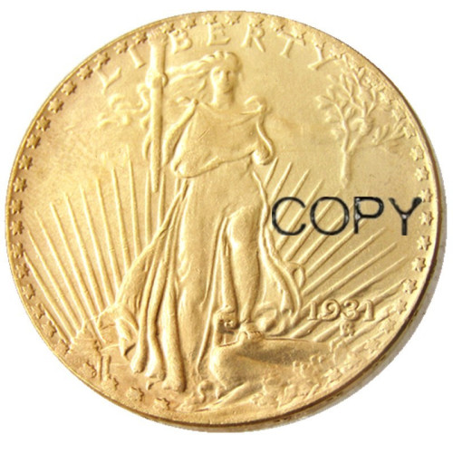 US 1931 SAINT GAUDENS $20 GOLD DOLLAR Gold Plated Coin Copy