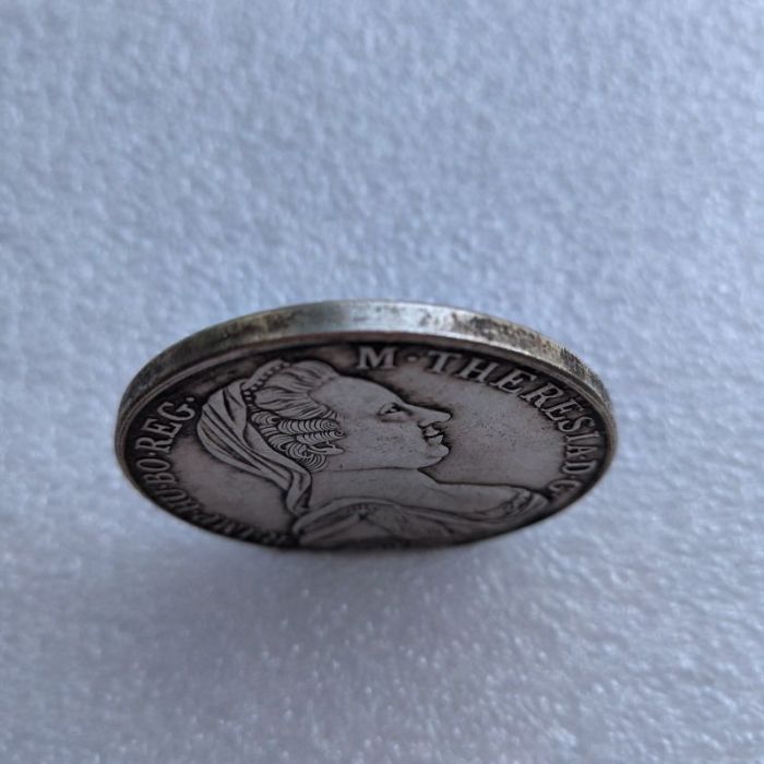 Austria 1780  1 Thaler - Maria Theresia Diameter 40MM.Silver-Plated Coins COPY