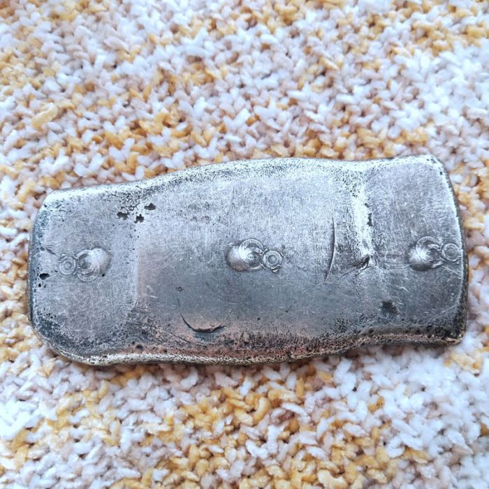 B(01) Hobo 1OZ Bar Silver Plated Copy Bar