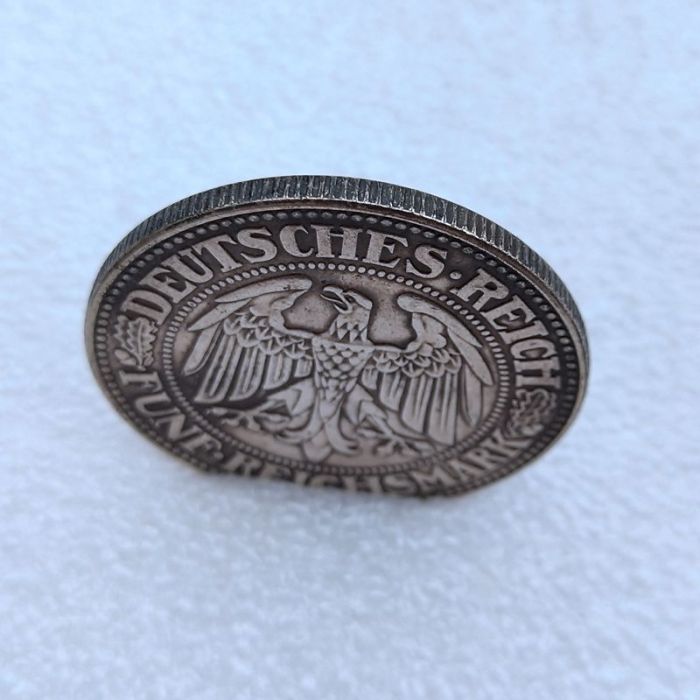 Germany 5 Reichsmark 1929 Silver Plated Copy Coins(36mm) DE43-44