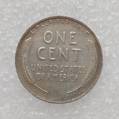 US 1944 P/S/D  Lincoln Penny Cent Silver Plated Copy Coin