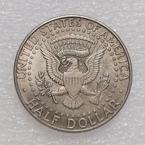 FK(18)USA Half Dollar skull zombie skeleton hand carved Copy Coins