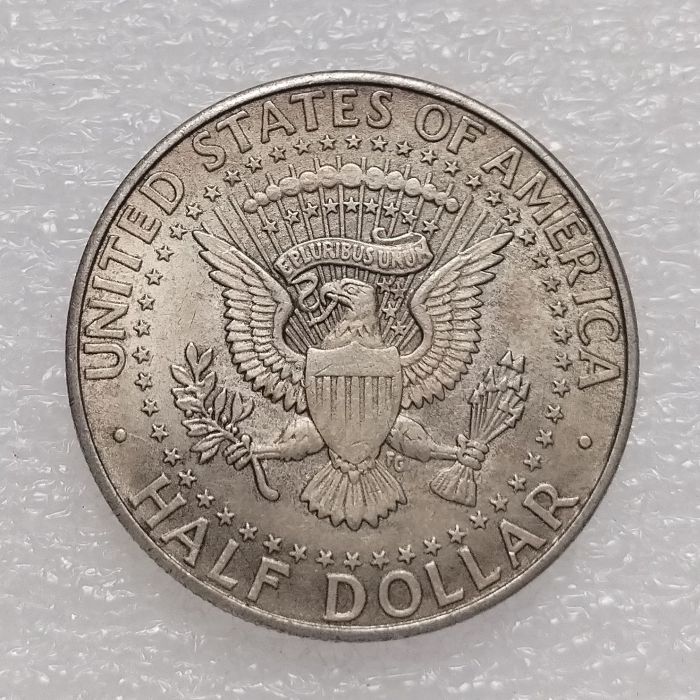 FK(17)USA Half Dollar skull zombie skeleton hand carved Copy Coins