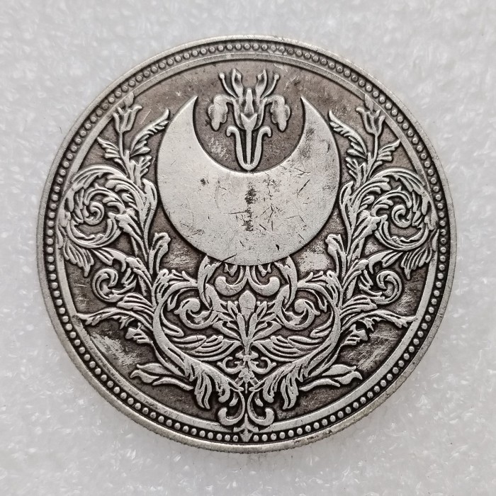 HB(259)HOBO US Morgan Silver Plated Dollar skull zombie skeleton Copy Coin
