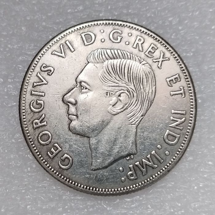 Canada 1 Dollar 1945-1948 Georgivs VI Canadian Dollar Silver Plated Copy Coins
