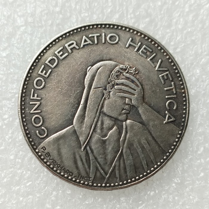 1967 Hobo Switzerland  Silver Plated Copy Coin(31.6mm)