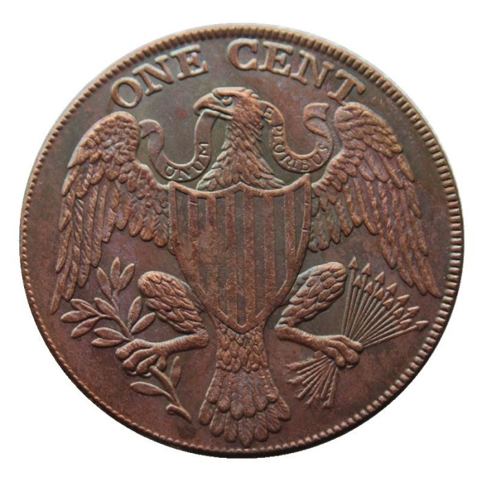 US 1791 One Penny Washington 100% Copper Coins