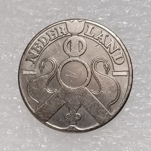 Netherlands 2.5Ct 1941 1942 Nickel Plated Copy Coin