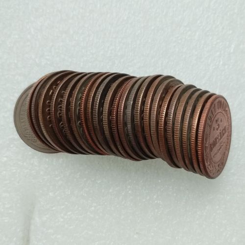 RUSSIAN 3 KOPECKS 1895-1917 23pcs/lot Old Color Copper Copy Coins