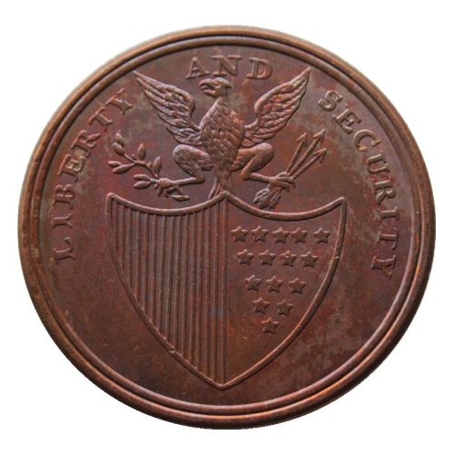 US 1795 One Penny Washington 100% Copper Coins