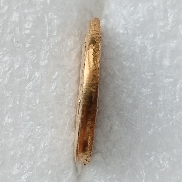 G(79)Ancient Greek Gold Plated Copy Coin About 19mm