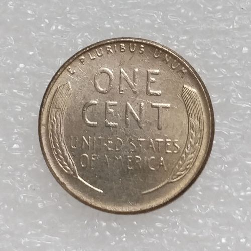 US 1955 Double Lincoln Penny Cent Silver Plated Copy Coin