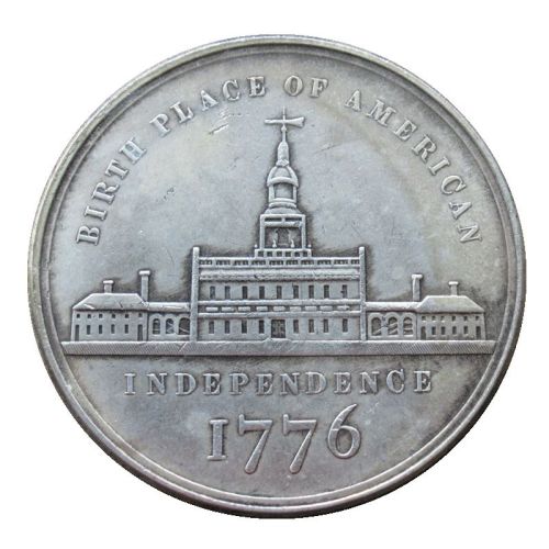 US 1776 Washington Silver Plated Commemorative Copy Coins