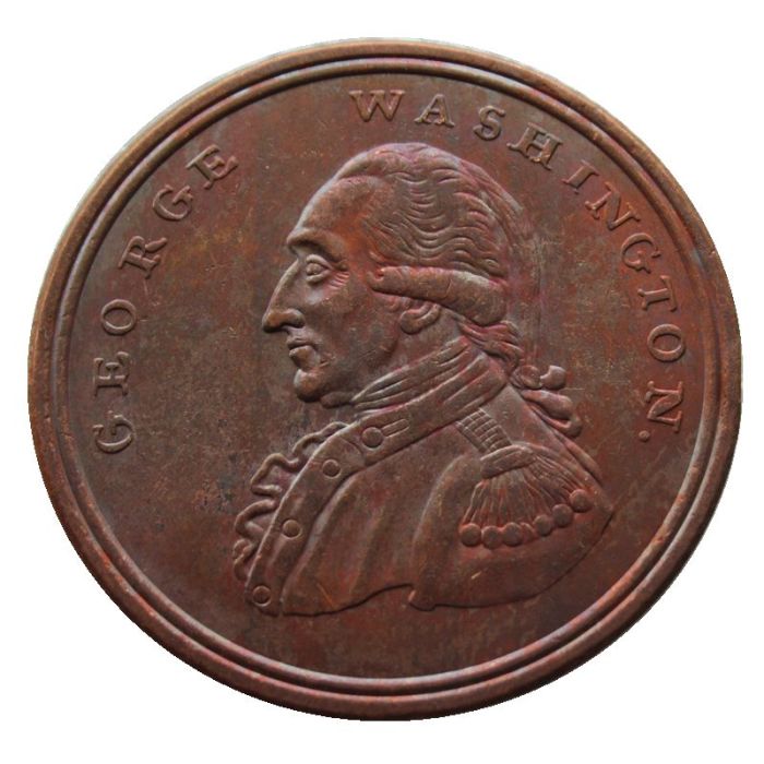 US 1795 One Penny Washington 100% Copper Coins