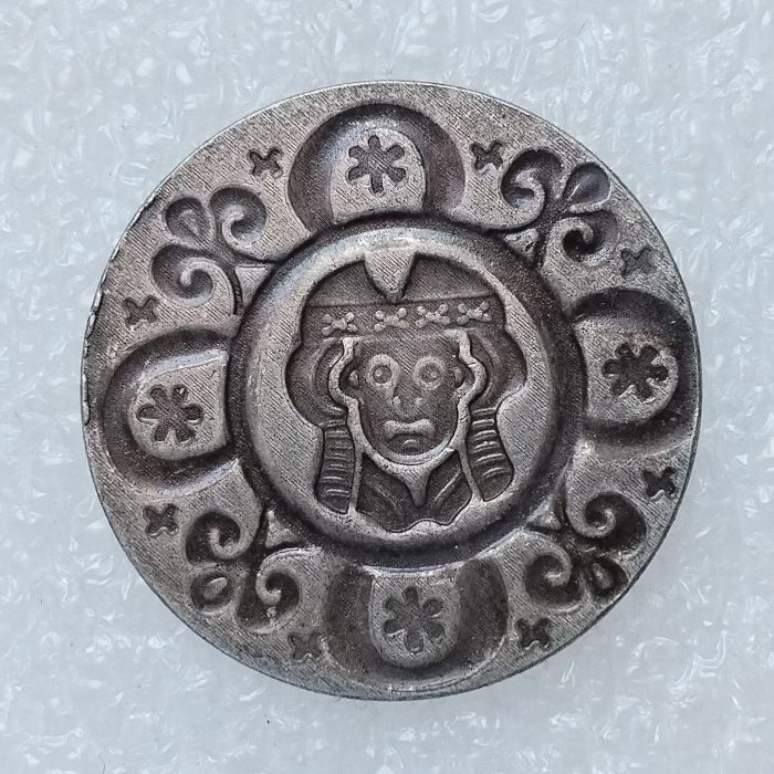 Germany Denier Bracteate Udalschalk of Eschenlohe1184-1202 Silver Plated Copy Coins
