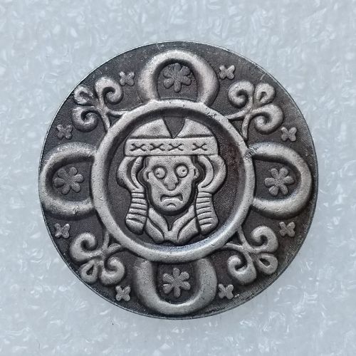 Germany Denier Bracteate Udalschalk of Eschenlohe1184-1202 Silver Plated Copy Coins