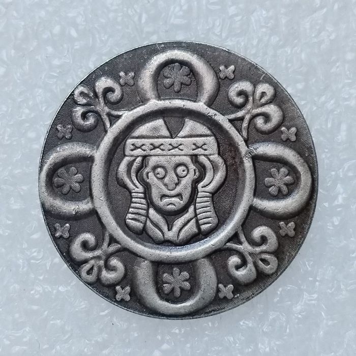 Germany Denier Bracteate Udalschalk of Eschenlohe1184-1202 Silver Plated Copy Coins