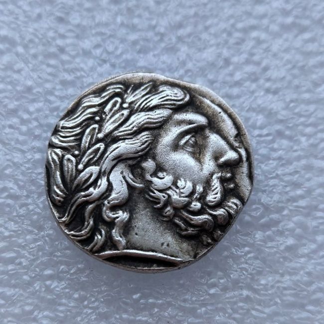 G(58)Ancient Greek Silver Plated Copy Coin