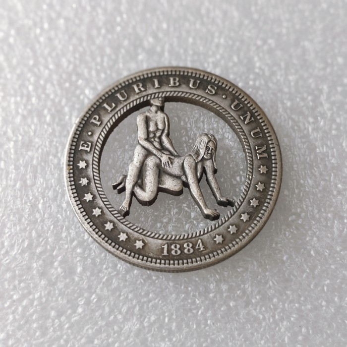 USA Cut Coin One Dollar Amazing Art Hollow Out Craft Collectible