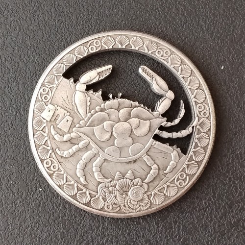 USA Cut Coin One Dollar Amazing Art Hollow Out Metal Craft Collectible 223