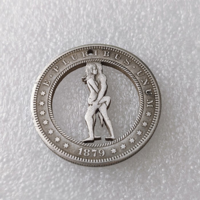 USA Cut Coin One Dollar Amazing Art Hollow Out Craft Collectible