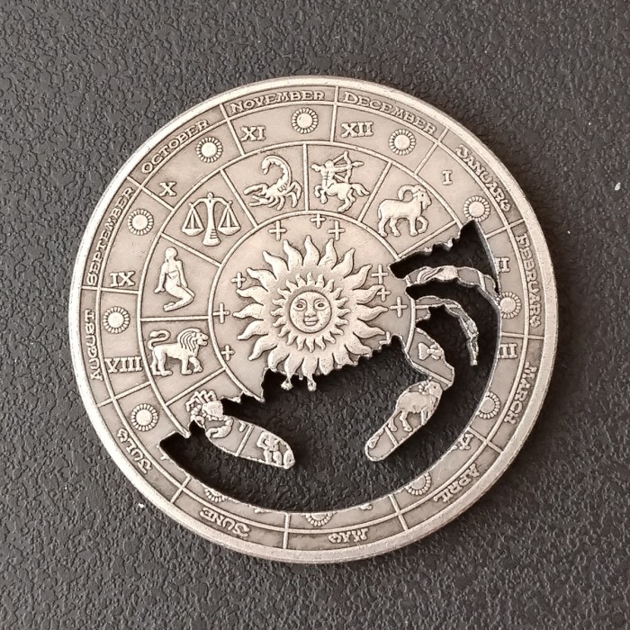 USA Cut Coin One Dollar Amazing Art Hollow Out Metal Craft Collectible 223