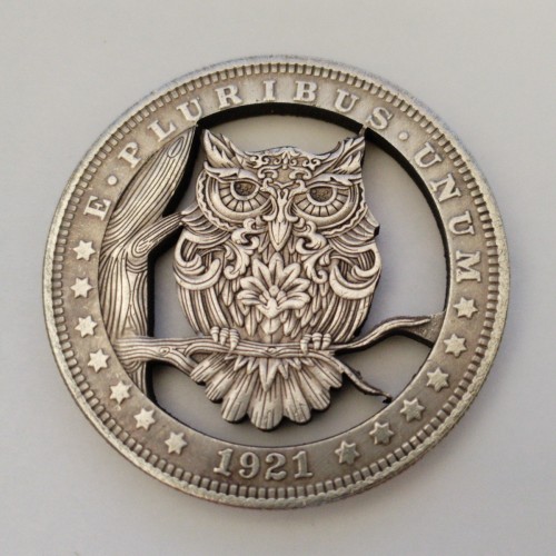 USA Cut Coin One Dollar Amazing Art Hollow Out Metal Craft Collectible 280