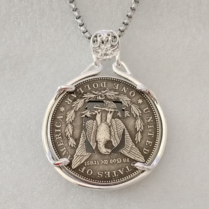 USA Cut Coin One Dollar Amazing Art Hollow Out Metal Craft Collectible 327