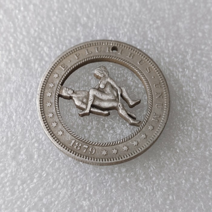 USA Cut Coin One Dollar Amazing Art Hollow Out Craft Collectible