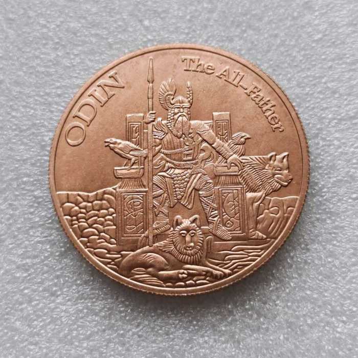 Copy Custom Coins Make Your Own Design FREYA ODIN coin