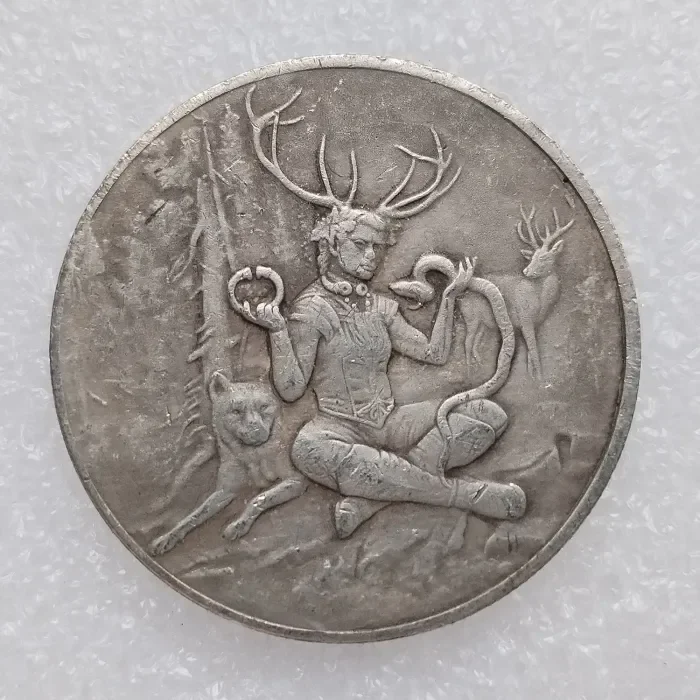 Copy Custom Coins Make Your Own Design MERLIN CERNUNOS coin 286/289