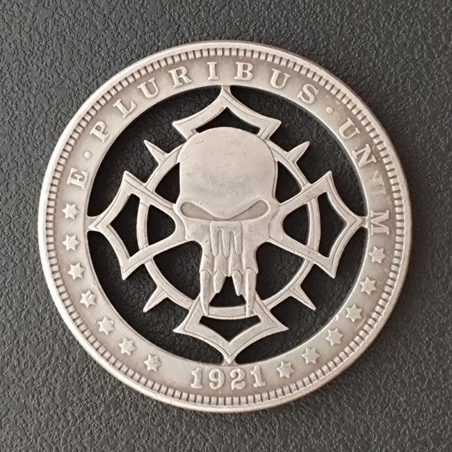 USA Cut Coin One Dollar Amazing Art Hollow Out Metal Craft Collectible 64