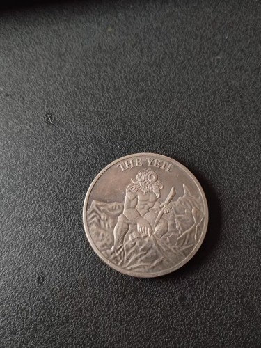 Copy Custom Coins Make Your Own Design THE YETI BIGFOOT Coin