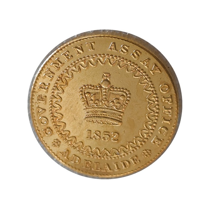 Australia 1 Pound - Victoria 1852  Gold Plated Copy Coins (22MM)