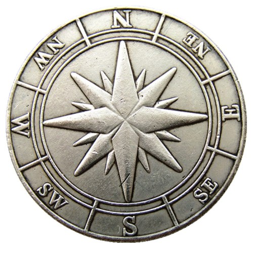 90% Silver HB(175)HOBO US Morgan Dollar skull zombie skeleton Copy Coin