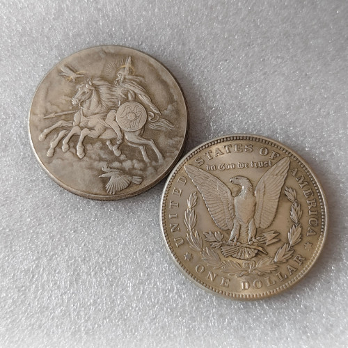 HB(340) US Morgan  Hobo Silver Plated Dollar  Copy Coin