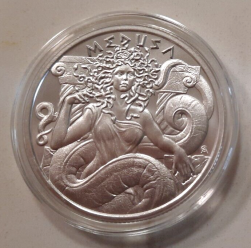Custom Coins TWO MEDUSAS Coin