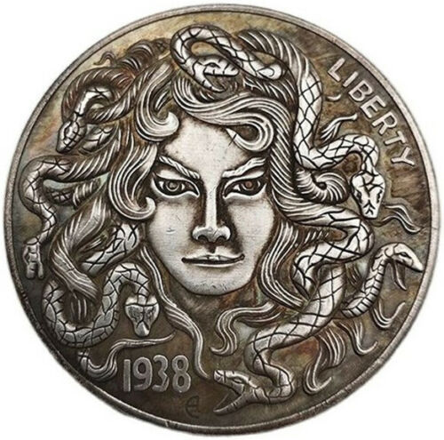 Custom Coins TWO MEDUSAS Coin