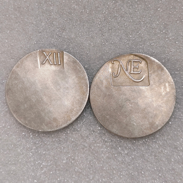 USA Massachusetts 1 Shilling - NE Round Irregular About 26mm Copy Decorate Coin