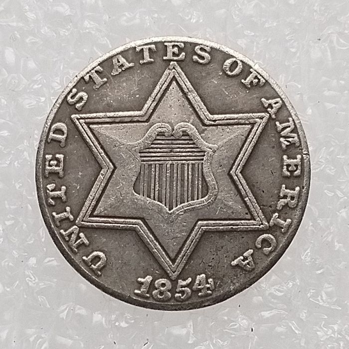 90% Silver US 3 Cents Copy Coin