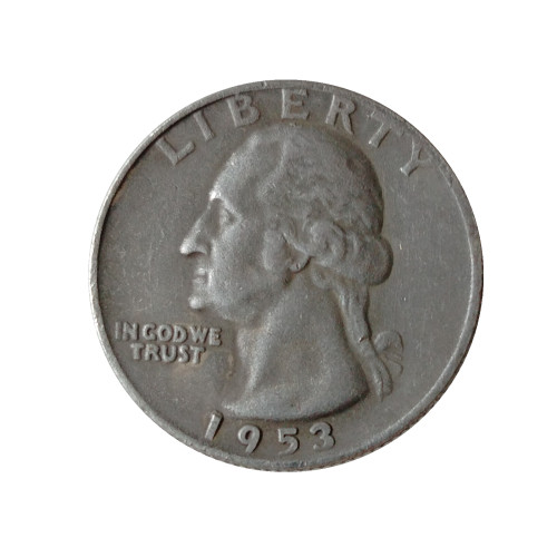 US Coins 1953 P/D/S Washington Quarter Dollar Silver Plated Copy Coin