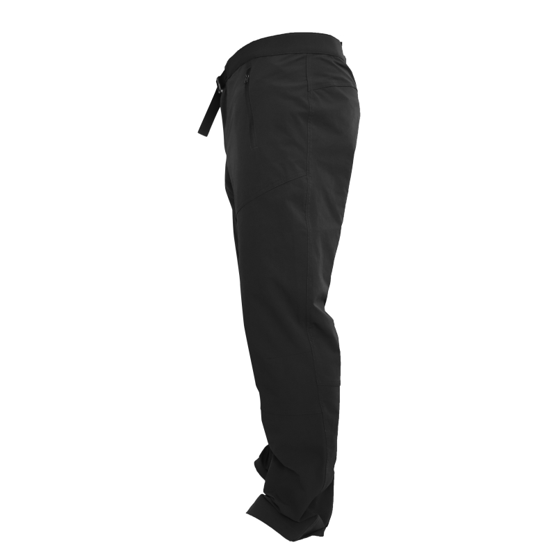 AMO OUTDOOR-Unisex softshell water resistant outdoor pants-black
