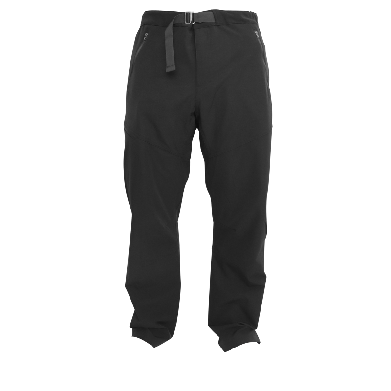 AMO OUTDOOR-Unisex softshell water resistant outdoor pants-black